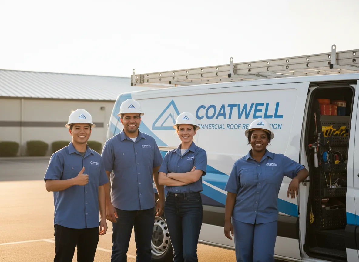 Commercial roof coating company in Holden, WV